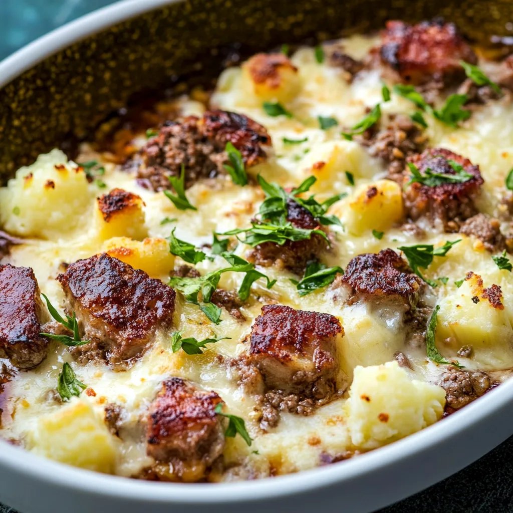 Rosenkohl-Kartoffel-Auflauf