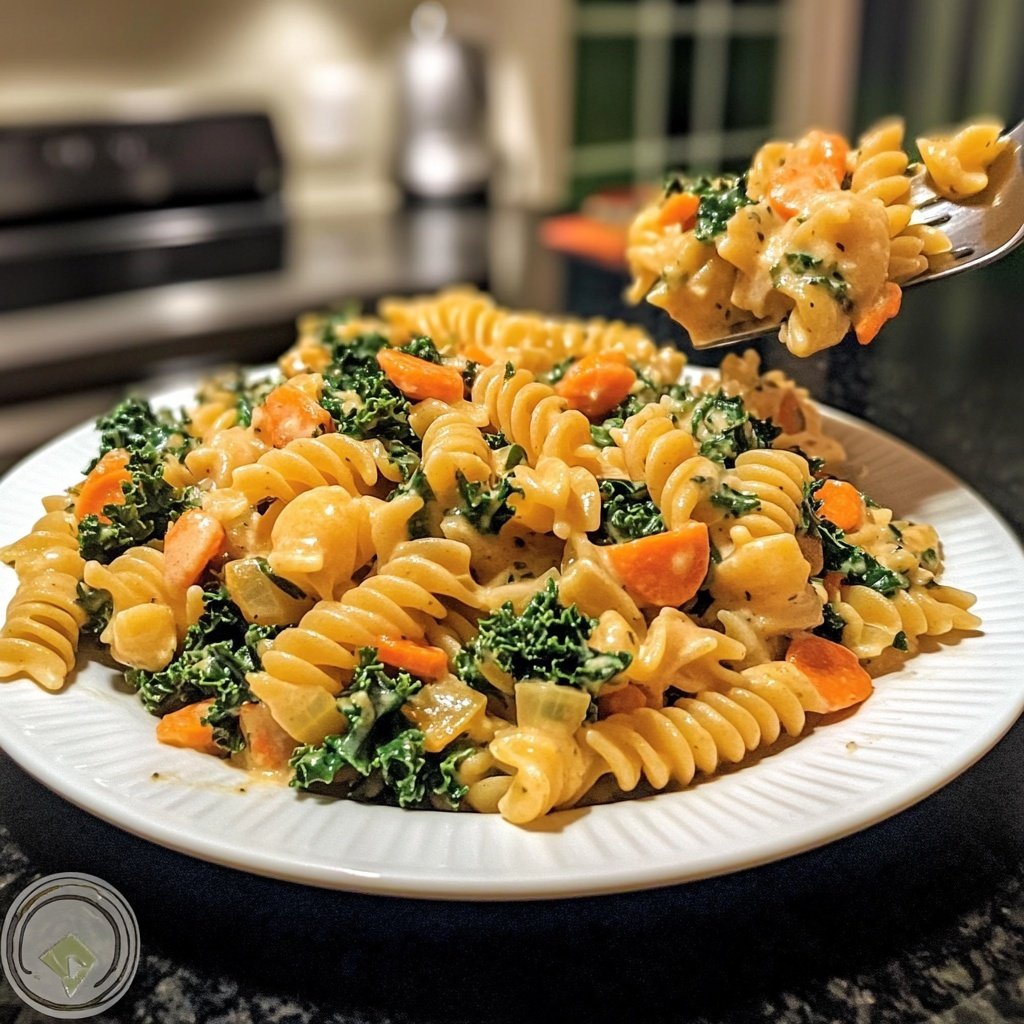 Schnelle-und-Einfache One-Pot-Pasta mit Wintergemüse