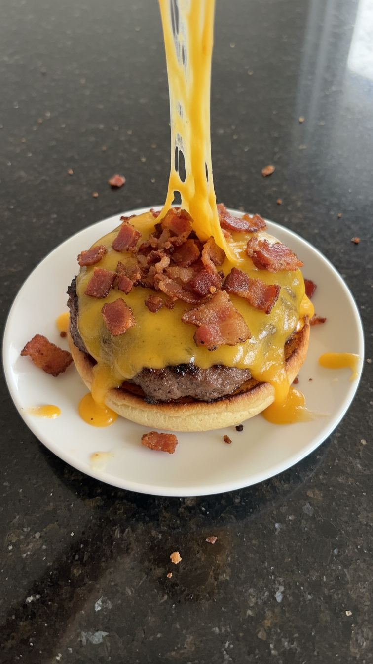 Mini Bacon Cheeseburger Slider