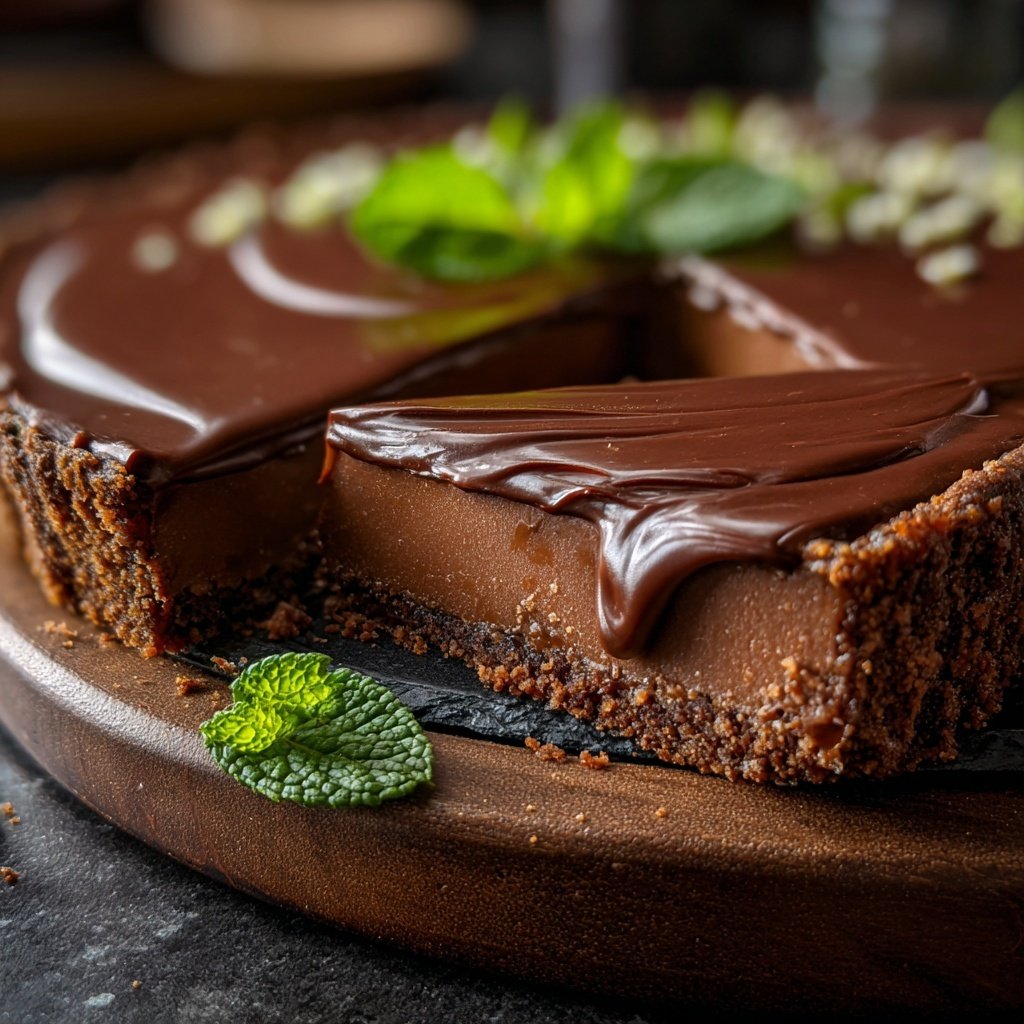 Minz Schokoladen Creme Tarte