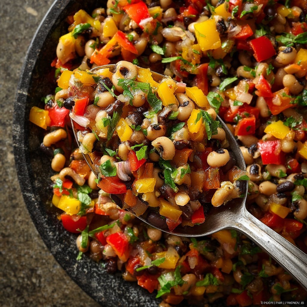 Cowboy Kaviar schwarzäugige Bohnen