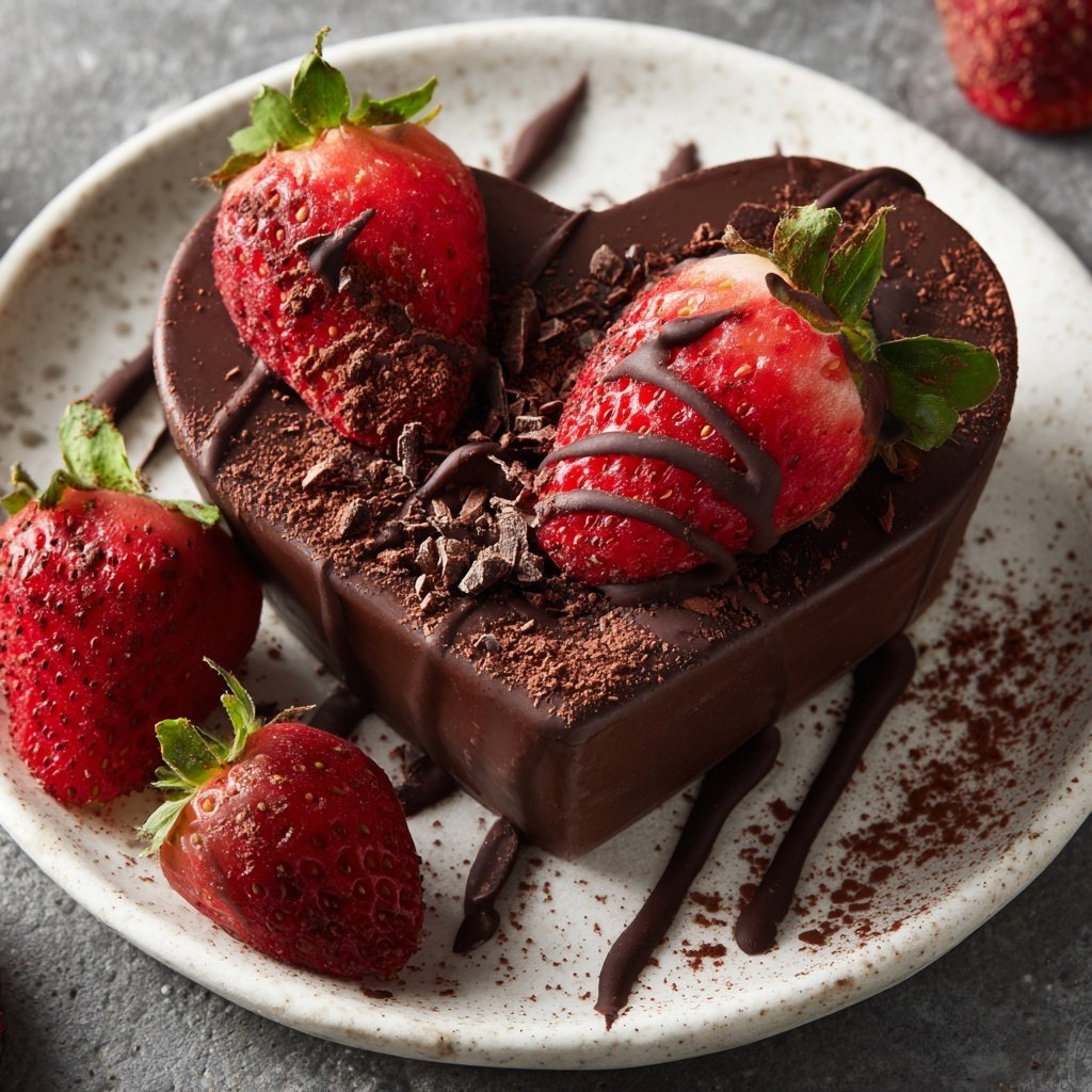 Valentinstags Schokoladen Genuss