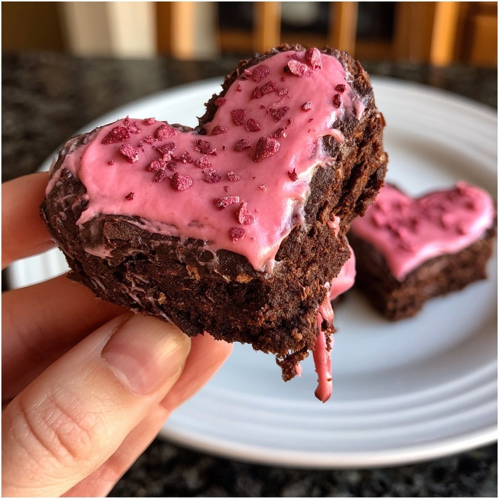 Galentine’s Schokoladen Herzkuchen