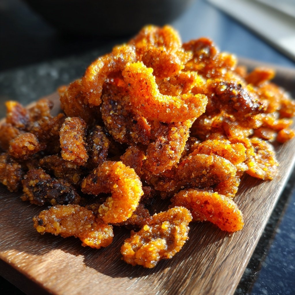 Gebrannte Mandeln mit Orange und Kardamom