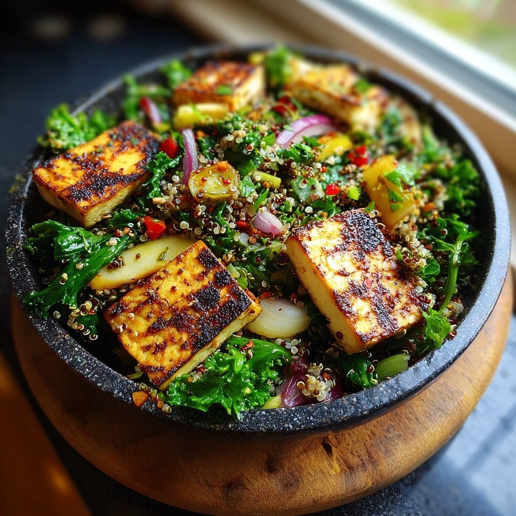 Trader Joe’s Tofu Vegetable Bowl
