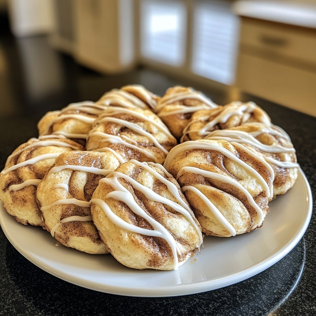 Zimtschnecken-Plätzchen - weihnachtliches Plätzchenrezept