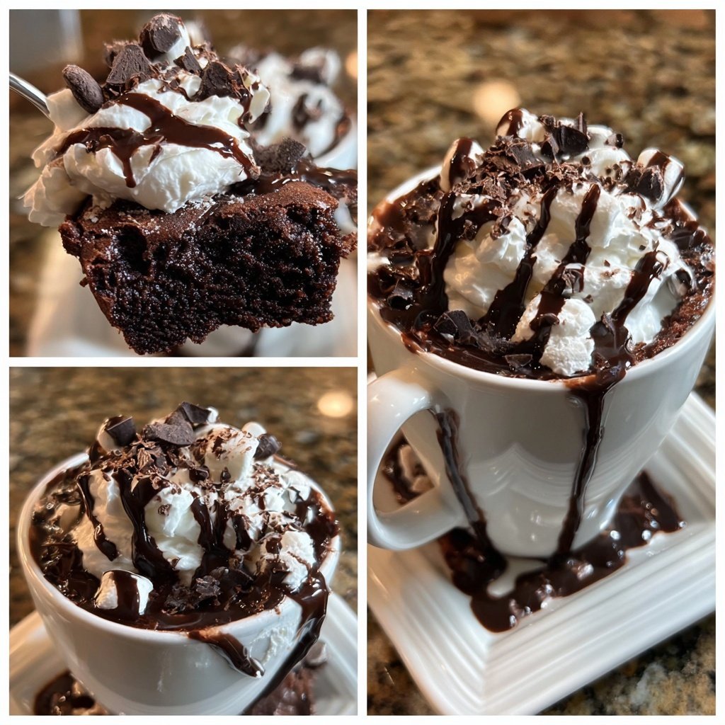 Pfiffiges Topfen Brownie Eisbecher