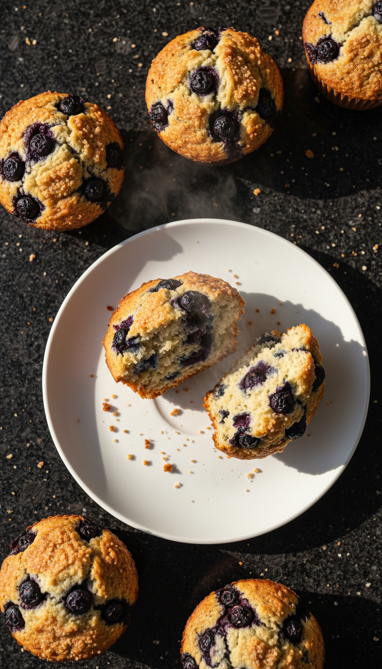 Sauerteig Heidelbeer Muffins Extraordinaire​