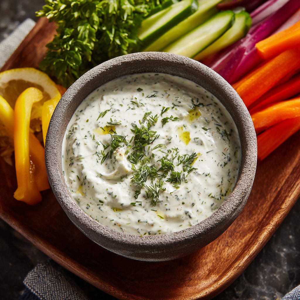 Kräuter-Joghurt-Dip-Sauce