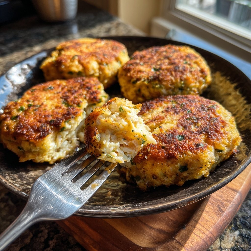 Lachs-Küchlein mit scharfer Remoulade