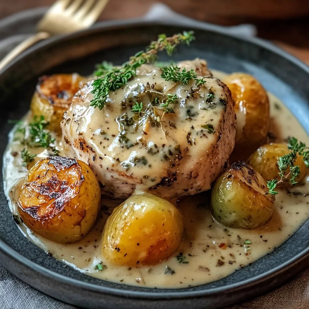 Rosenkohl in Frischkäse-Senfsauce