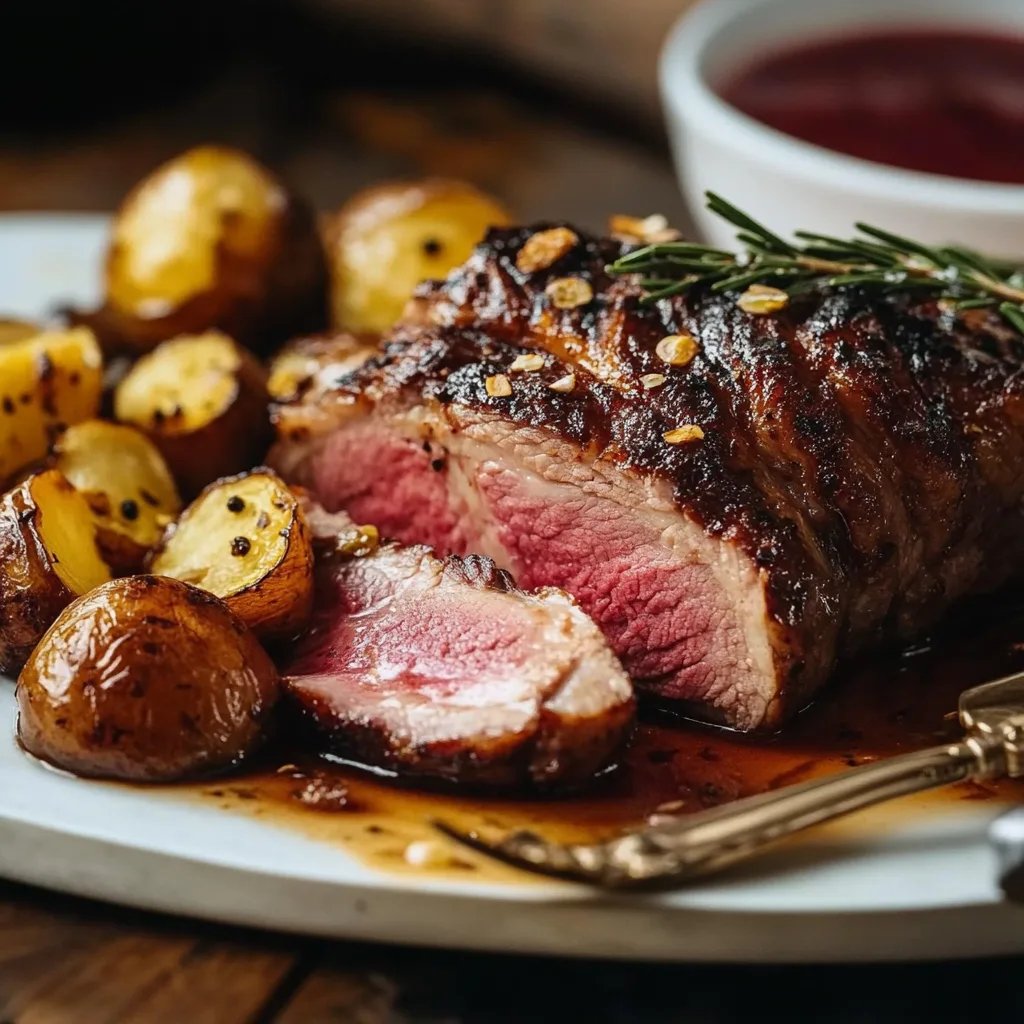 Festlicher Rinderbraten