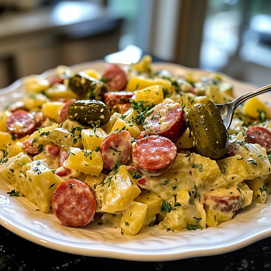 Kartoffelsalat mit Würstchen