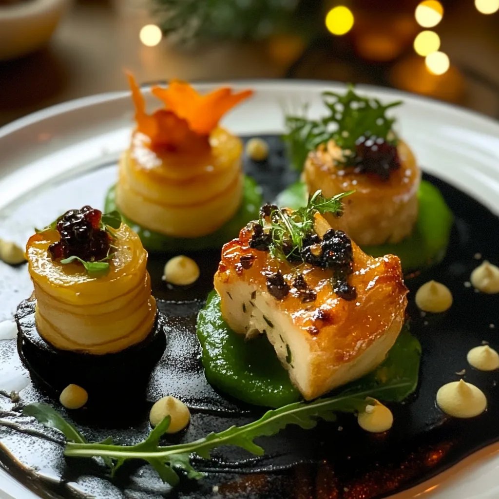 Weihnachtlicher VORSPEISENTELLER