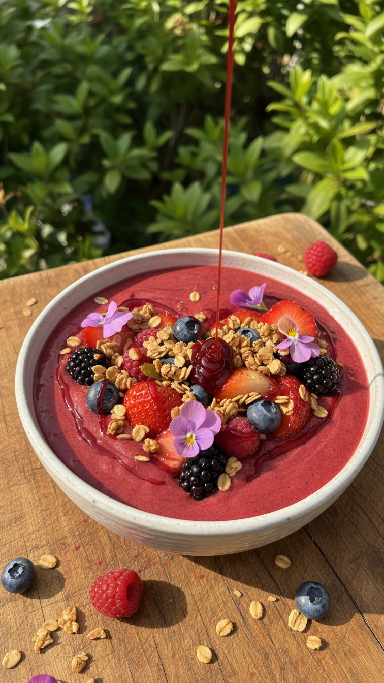 Cupids Beeren Smoothie Bowl