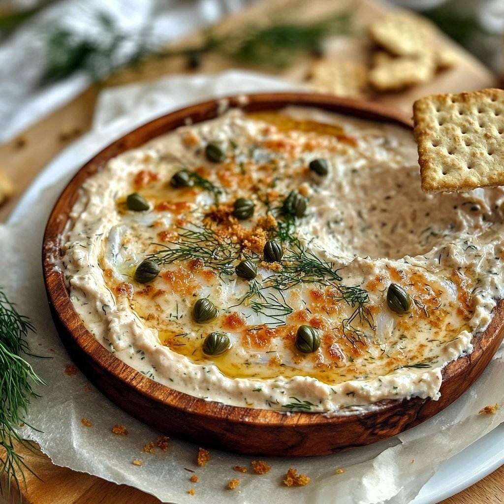 Geräucherter Lachs Dip