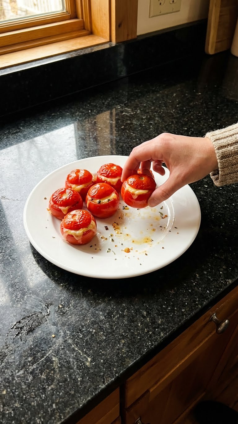 Cremige Käsegefüllte Cocktailtomaten