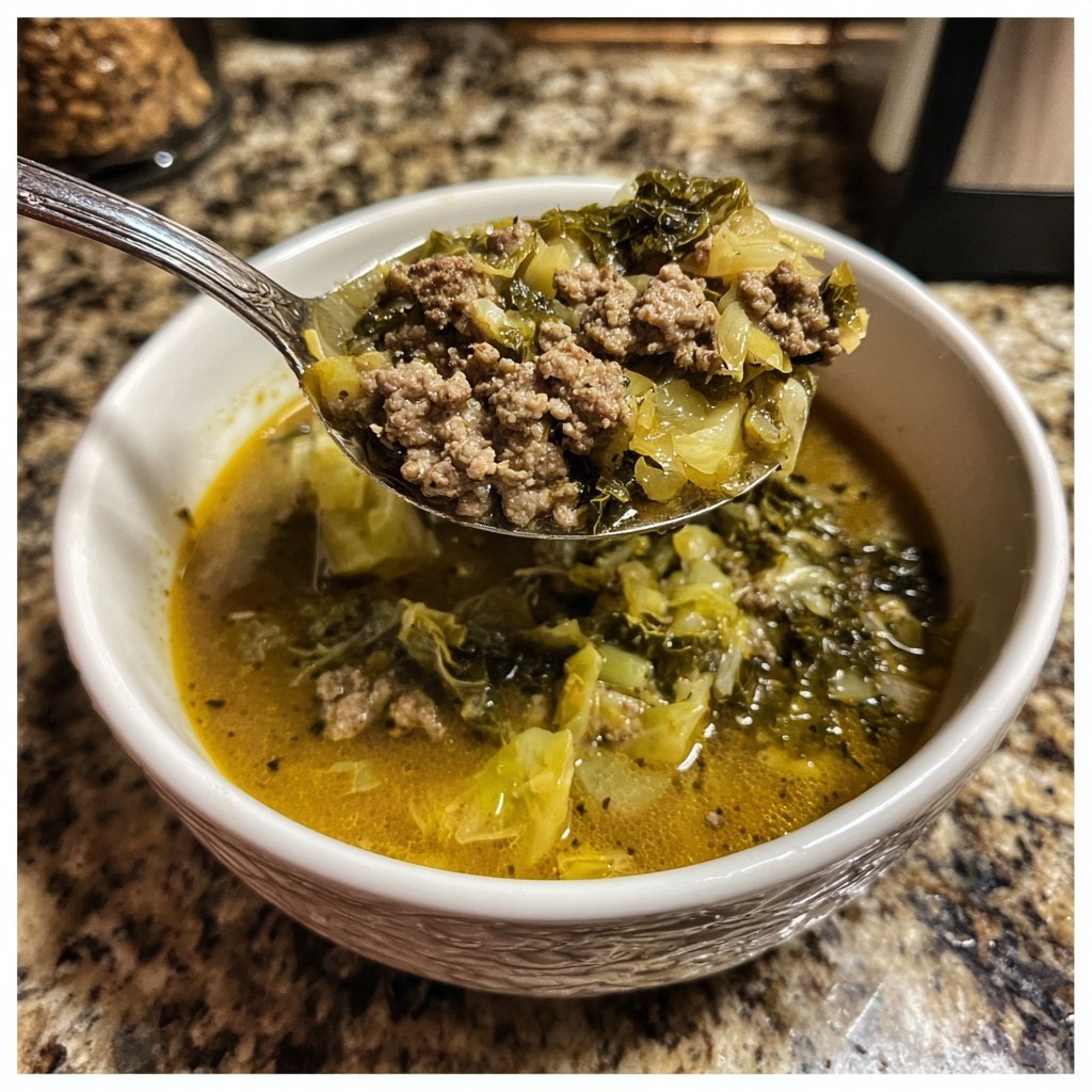 Spitzkohl Hackfleisch Eintopf Familie