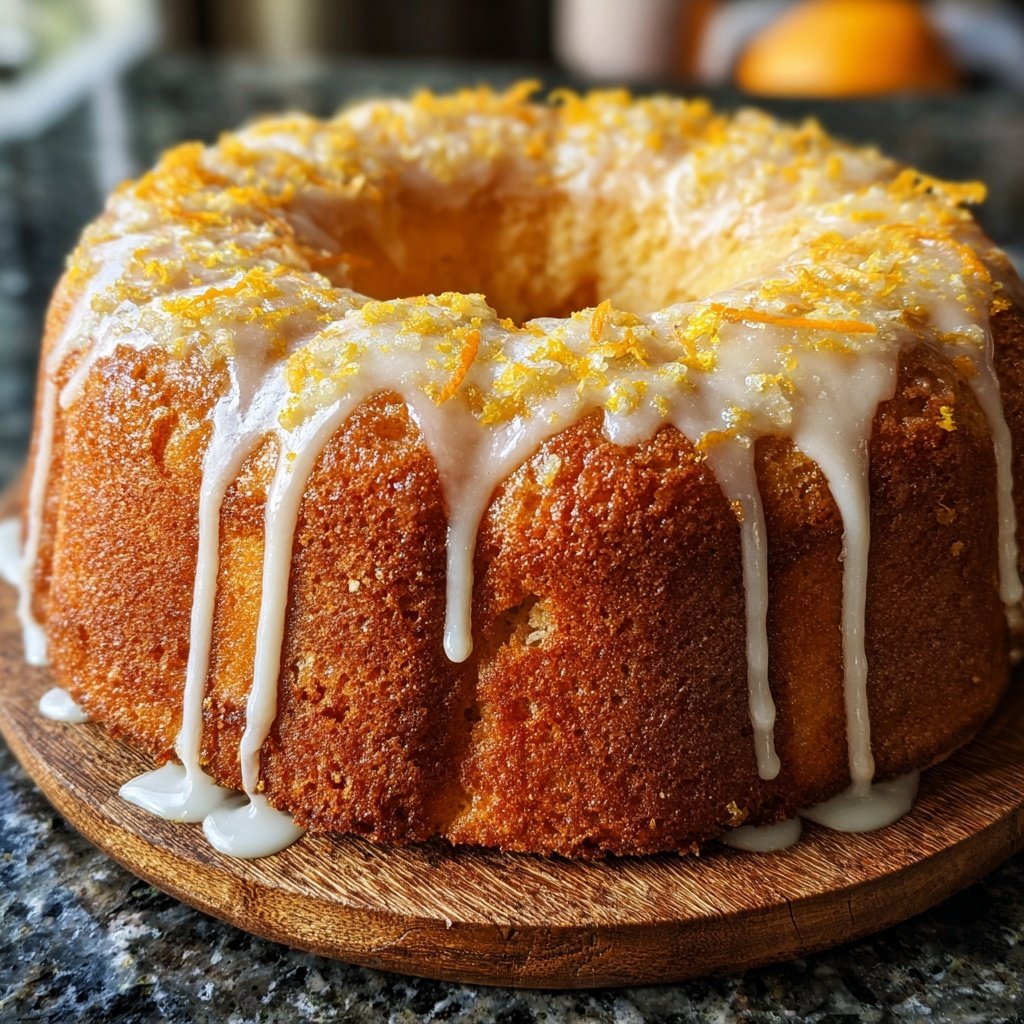 Zesty Citrus Olive Oil Cake