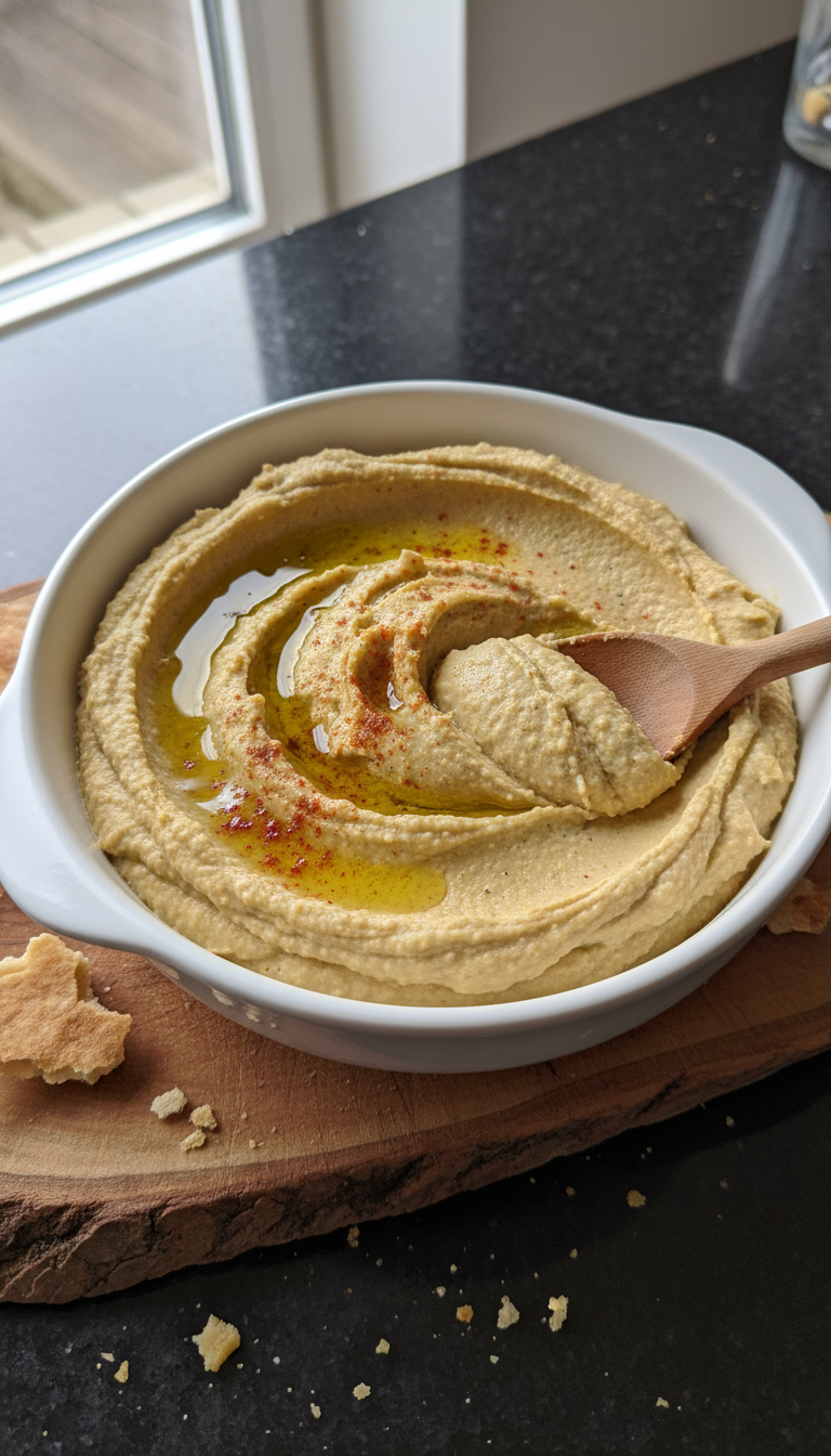 Zartes Kichererbsen Hummus