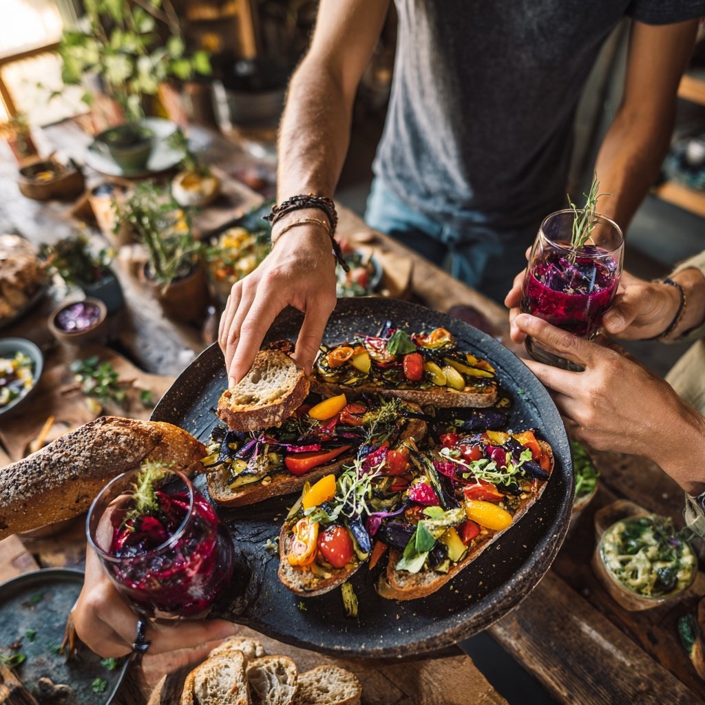Verliebt Trio Tapas Herz
