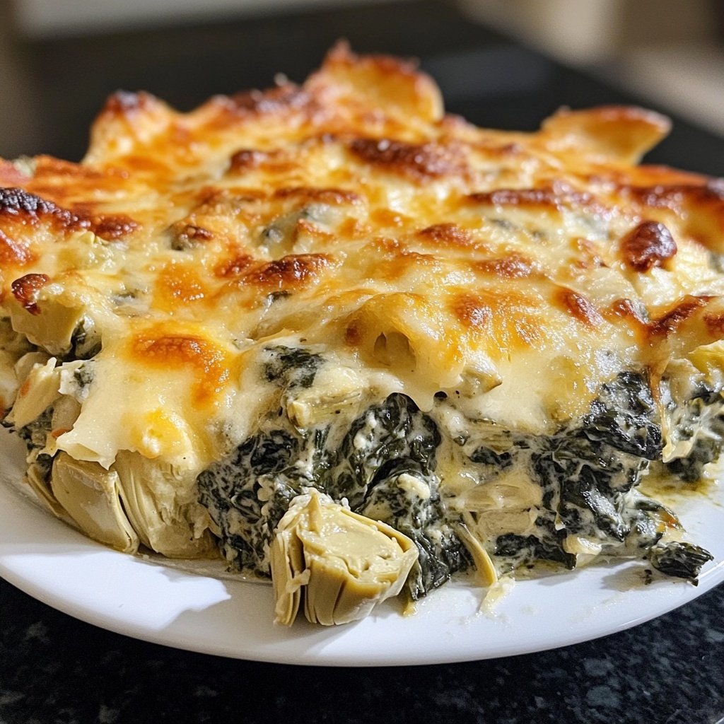 Spinat Artischocken Dip